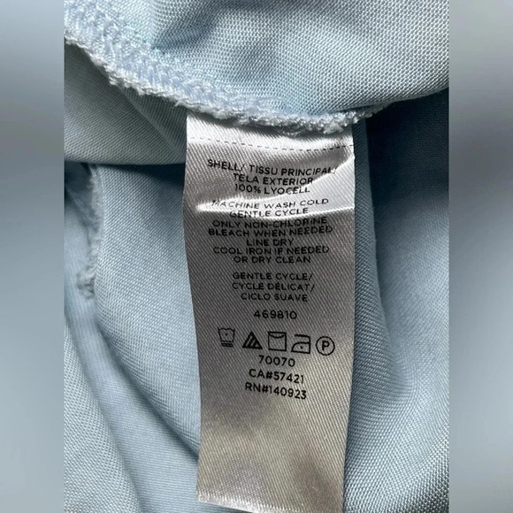 LOFT Light Blue Lyocell Camisole Tank Top Women’s Small - Picture 3 of 5